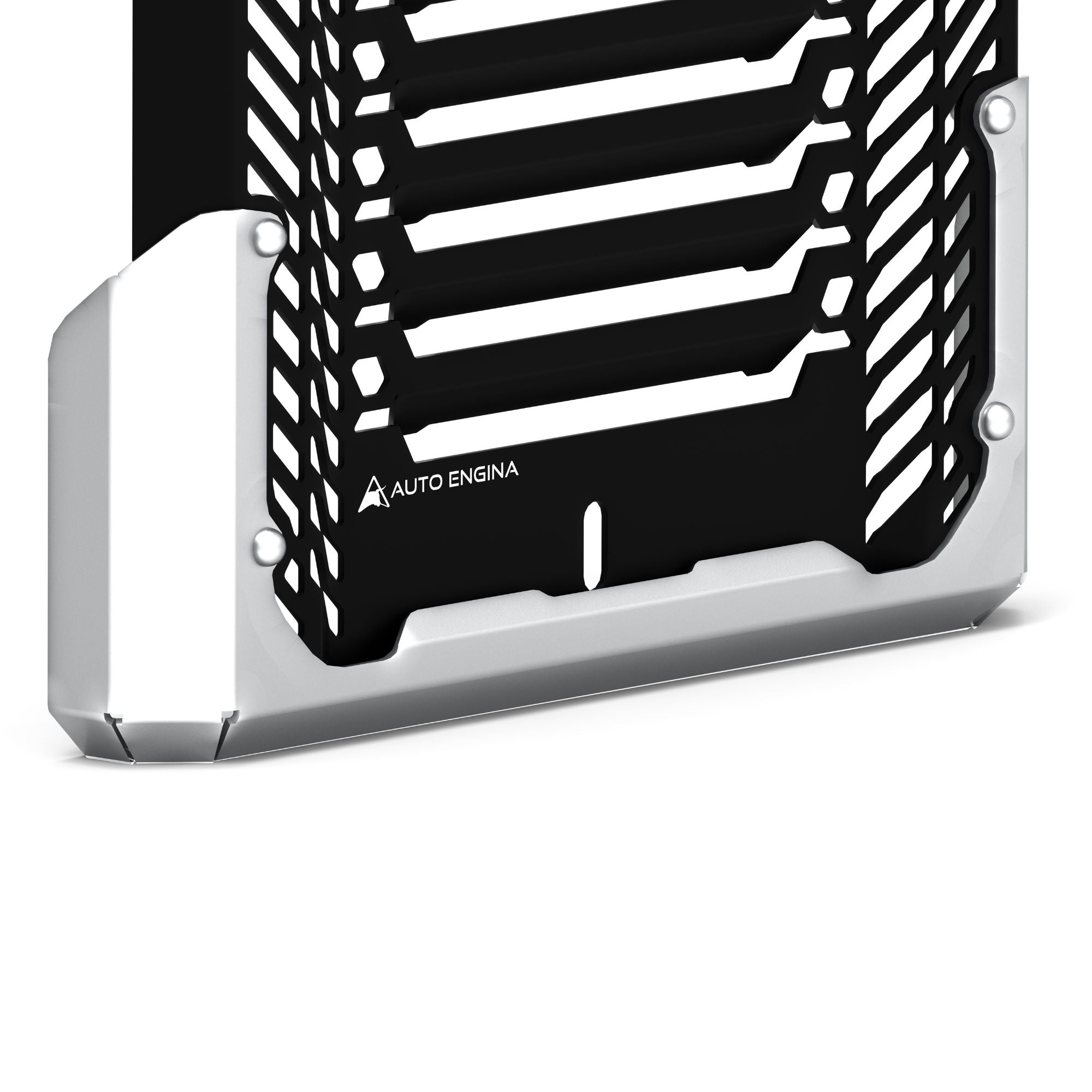 Radiator Guard for Triumph Scrambler 400x | Black-Silver | Auto Engina