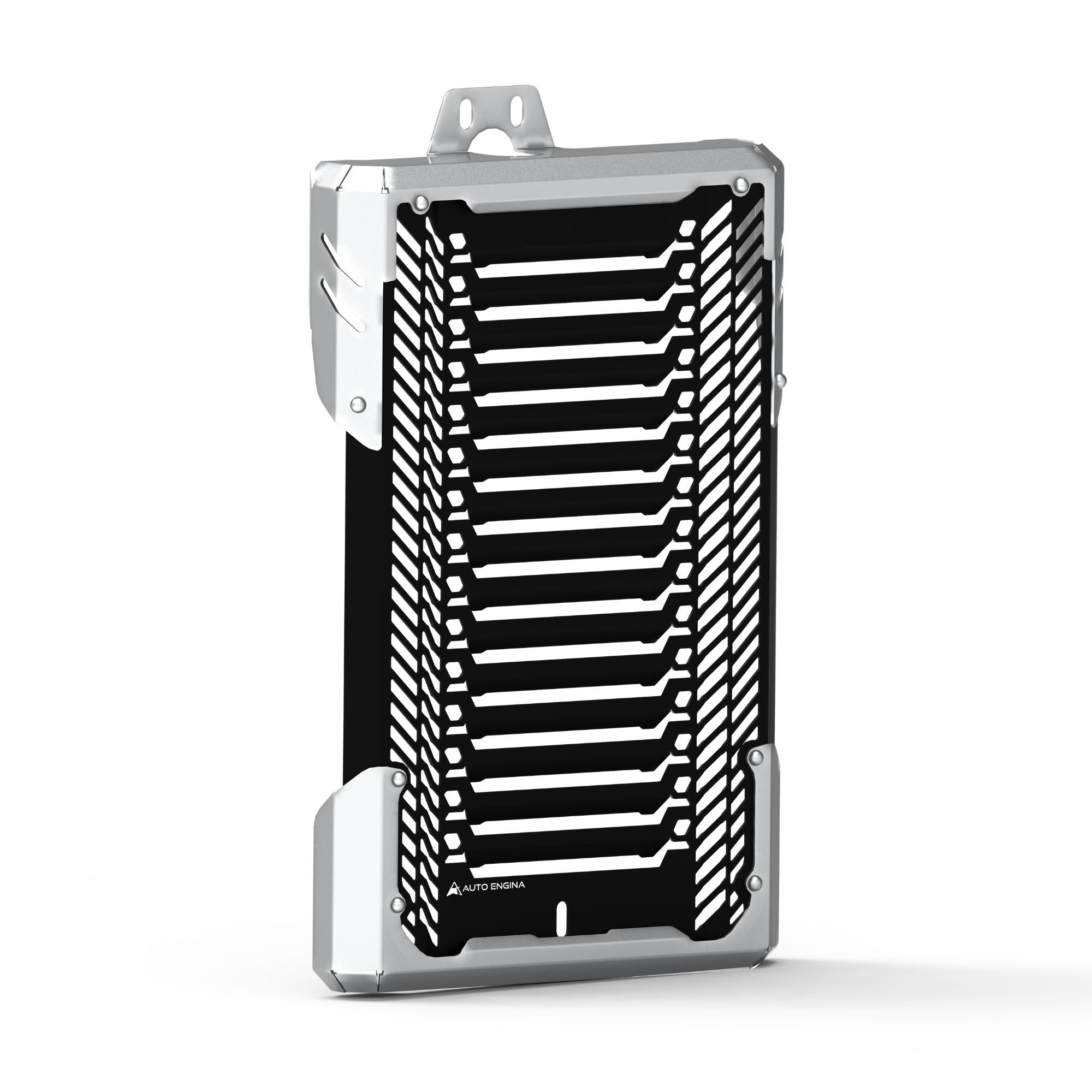 Radiator Guard for Triumph Scrambler 400x | Black-Silver | Auto Engina