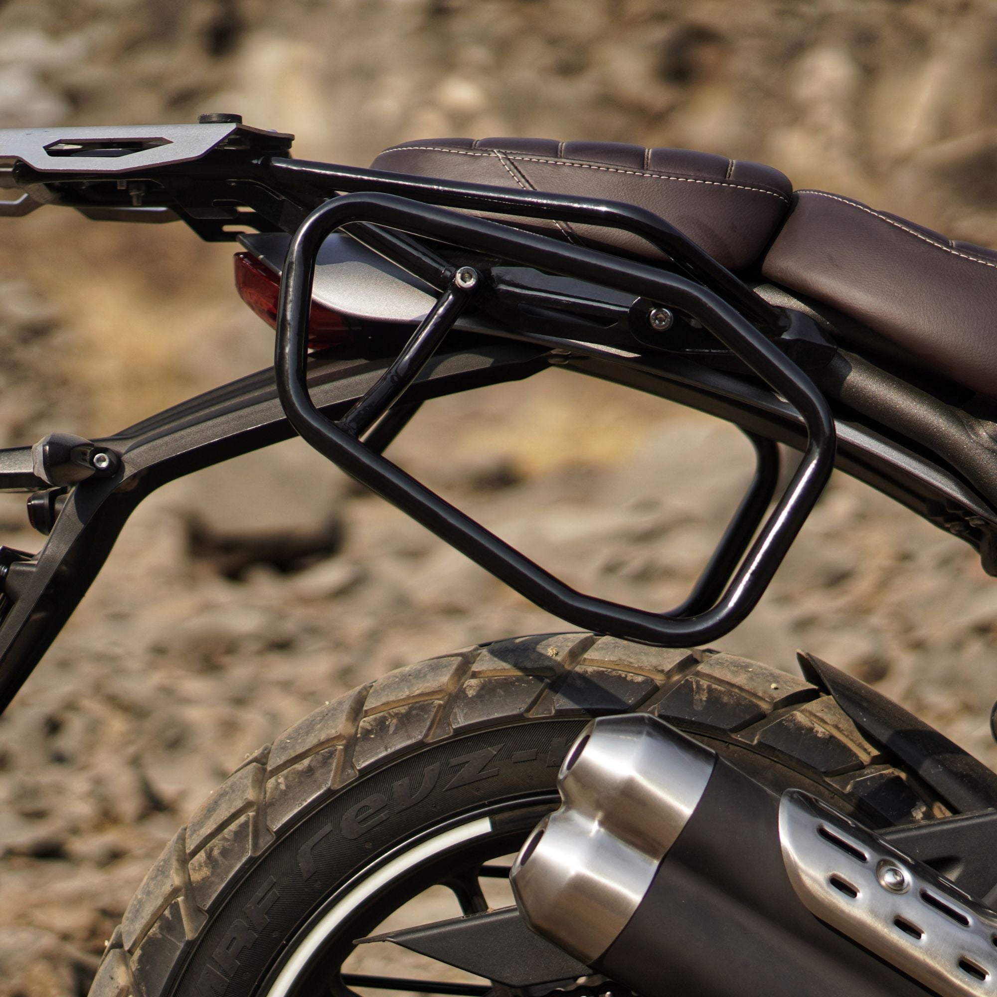 Saddle Stay for Triumph Scrambler 400x | Black | Auto Engina