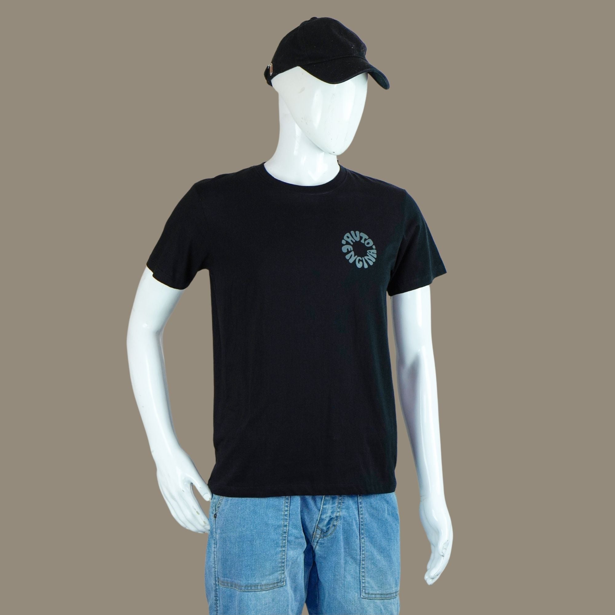 Black Oil In The Blood Biker Tshirt | Black | Engina Lifestyle