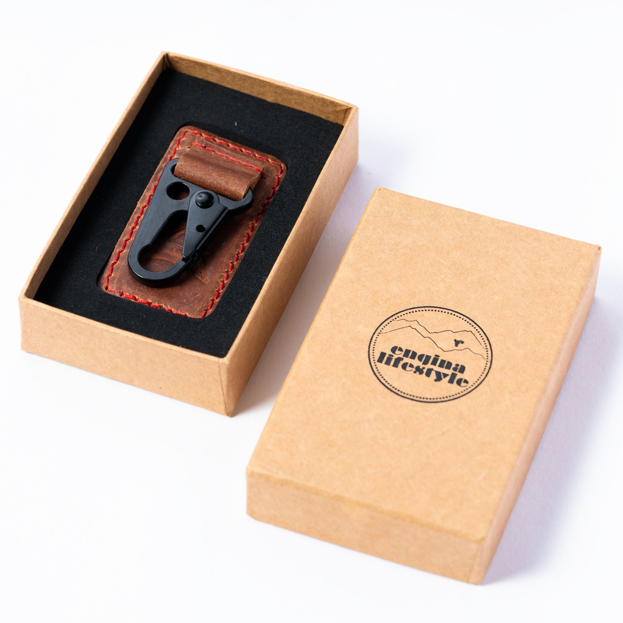 Rider's Clip Leather Key Chain Holder | Engina Lifestyle