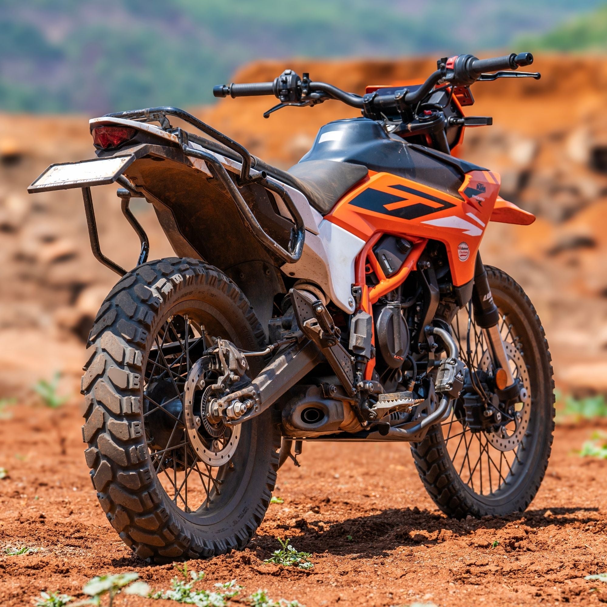 KTM 390 Enduro R Saddle Stay & Grab Bar