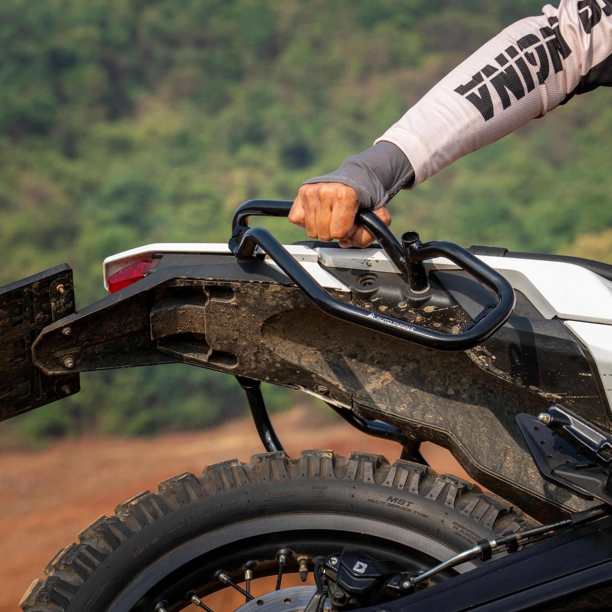 KTM 390 Enduro R Saddle Stay & Grab Bar