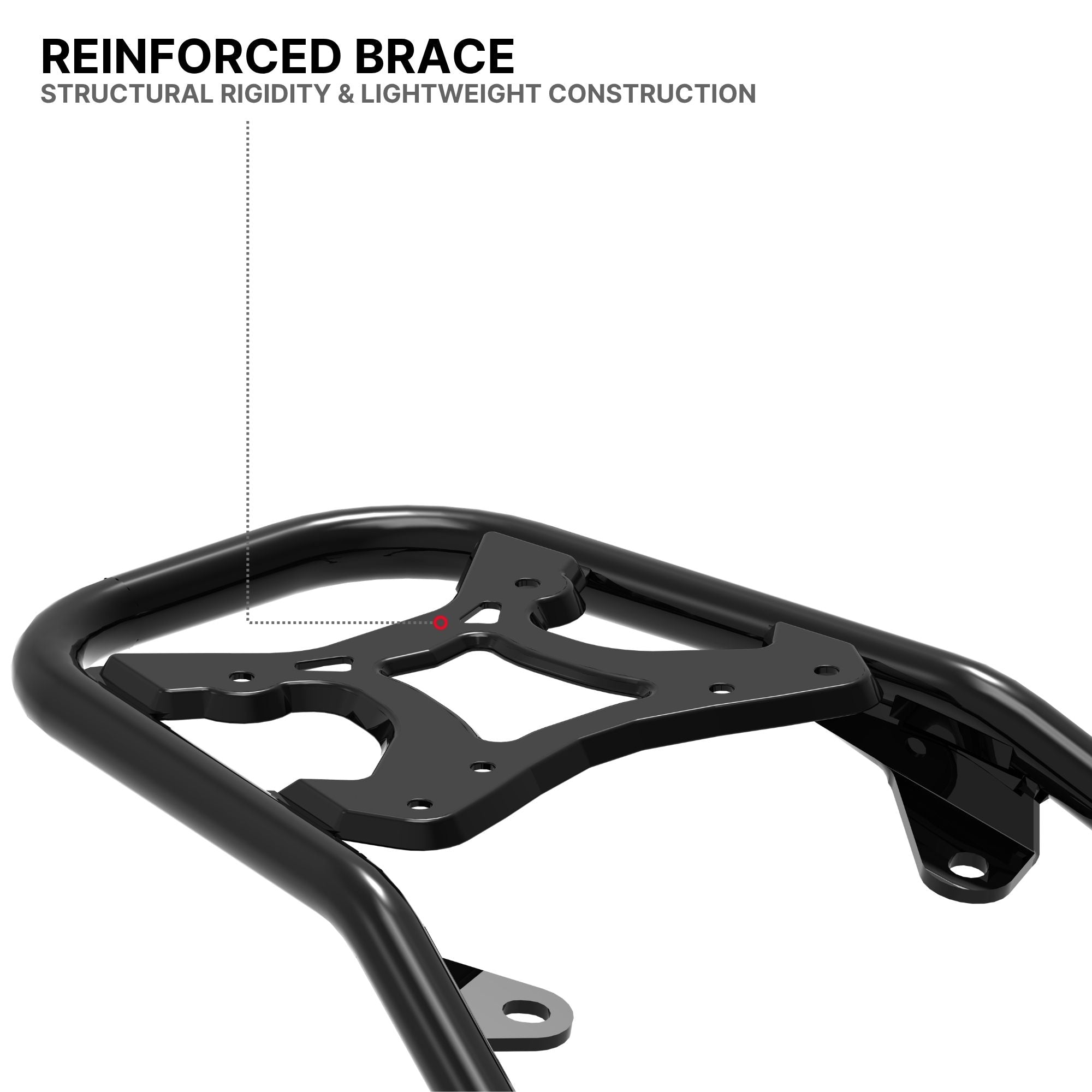 KTM 390 Enduro R Top Rack & Rack Plate