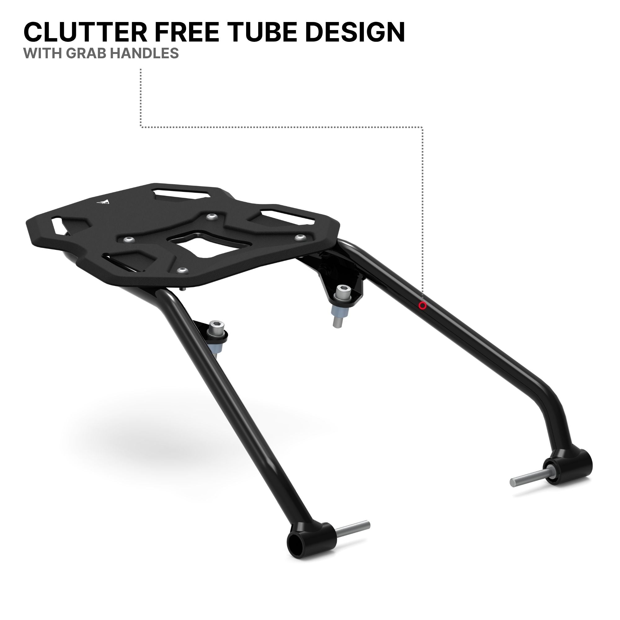 KTM 390 Enduro R Top Rack & Rack Plate