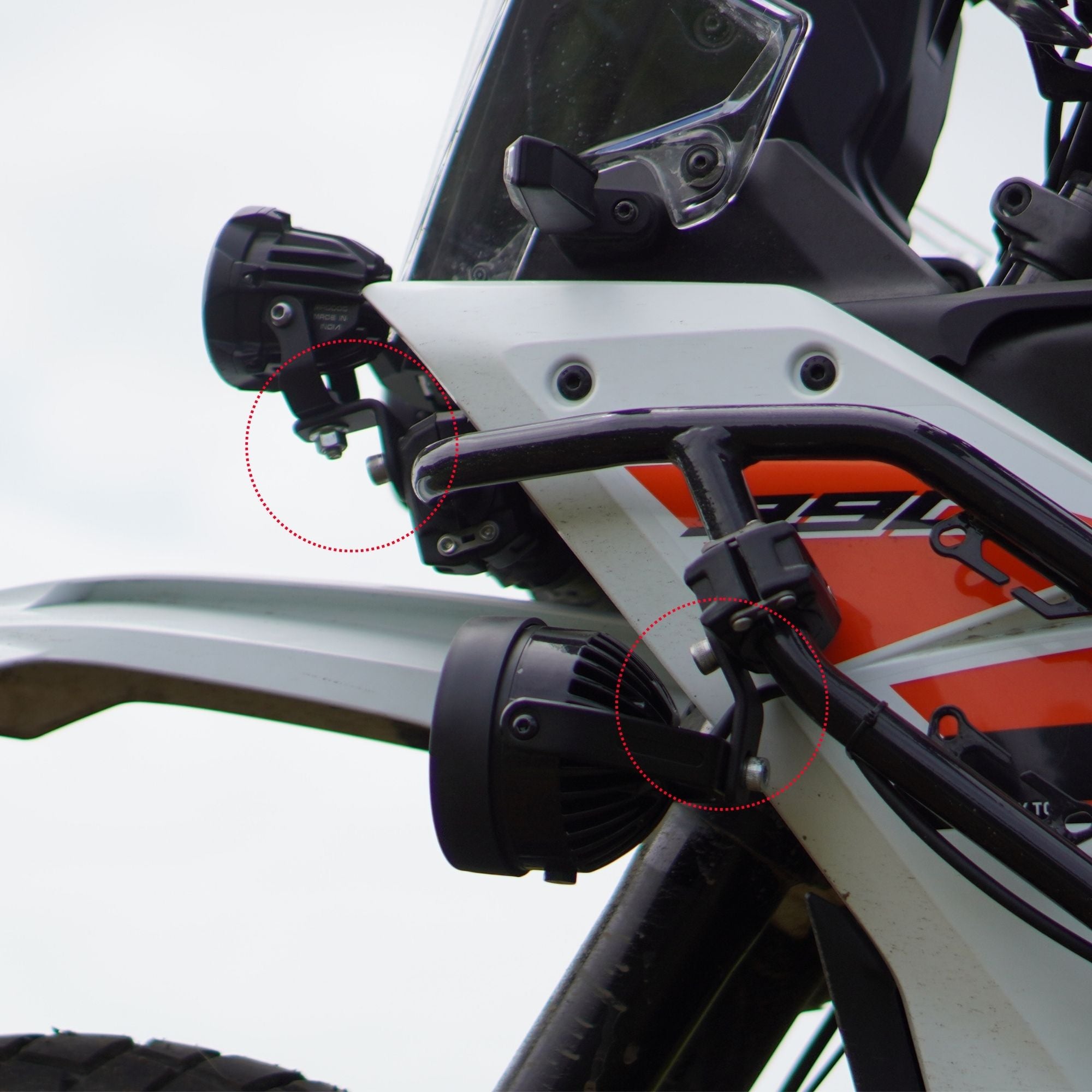 Fog Light Clamp for Bike