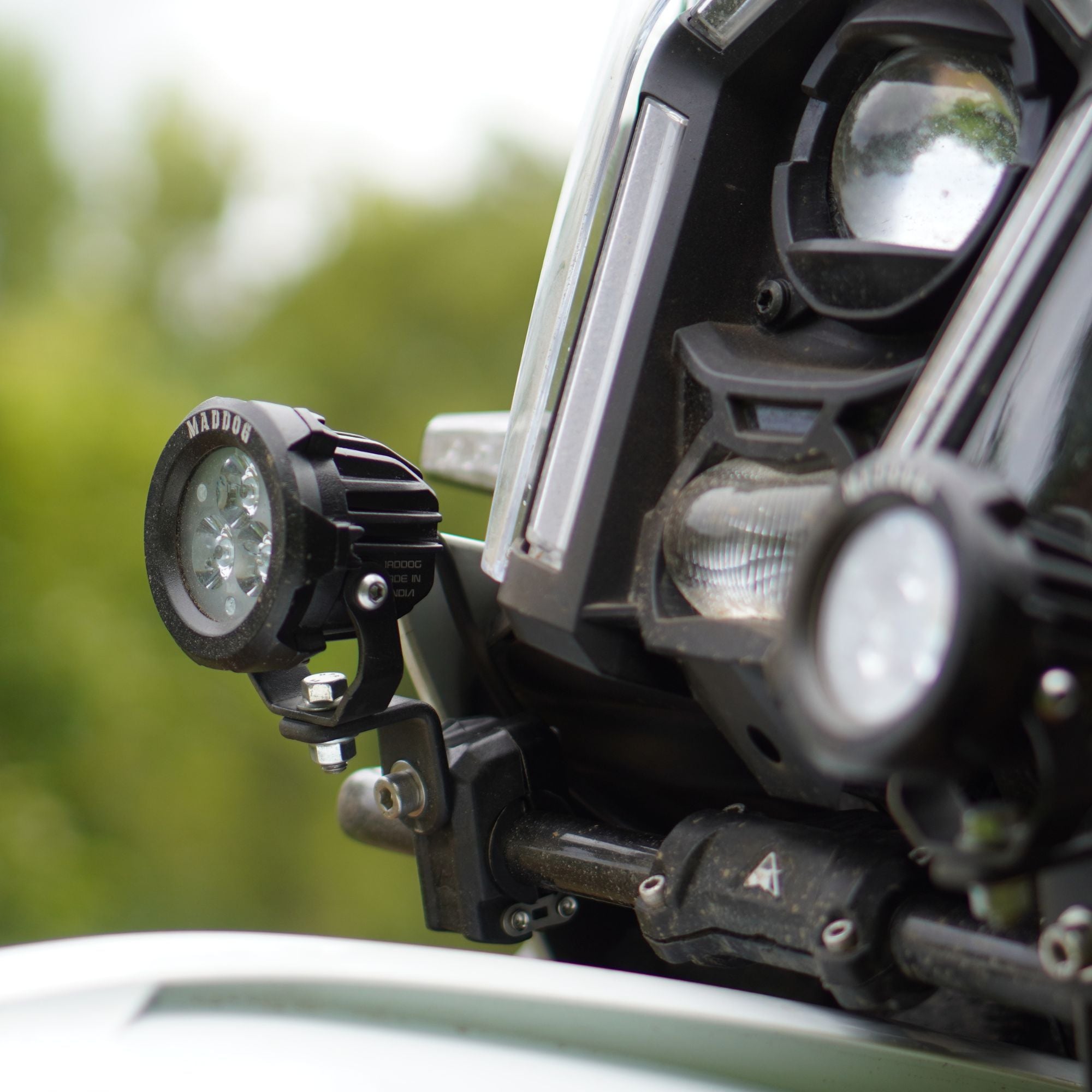 fog light mount for bike