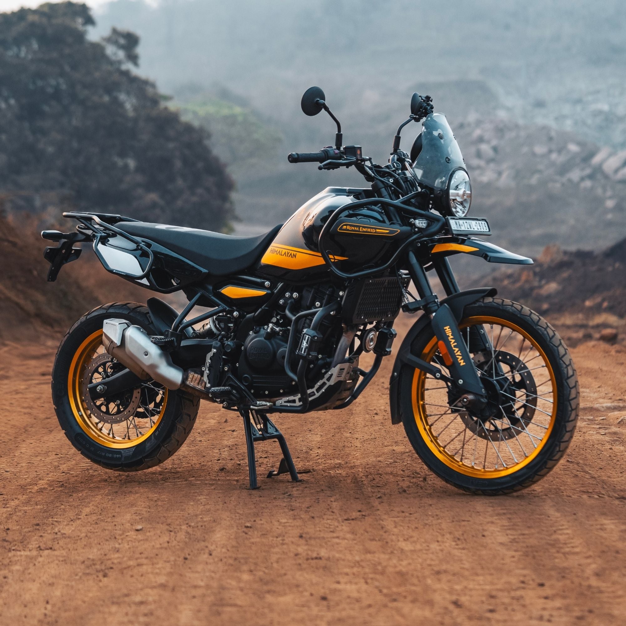 Rally Top Rack for Royal Enfield Himalayan 450 Bike
