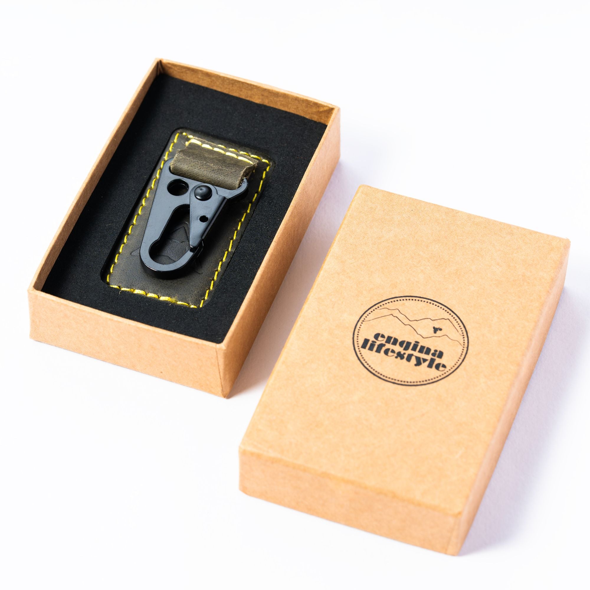 Rider's Clip Leather Key Chain Holder | Engina Lifestyle