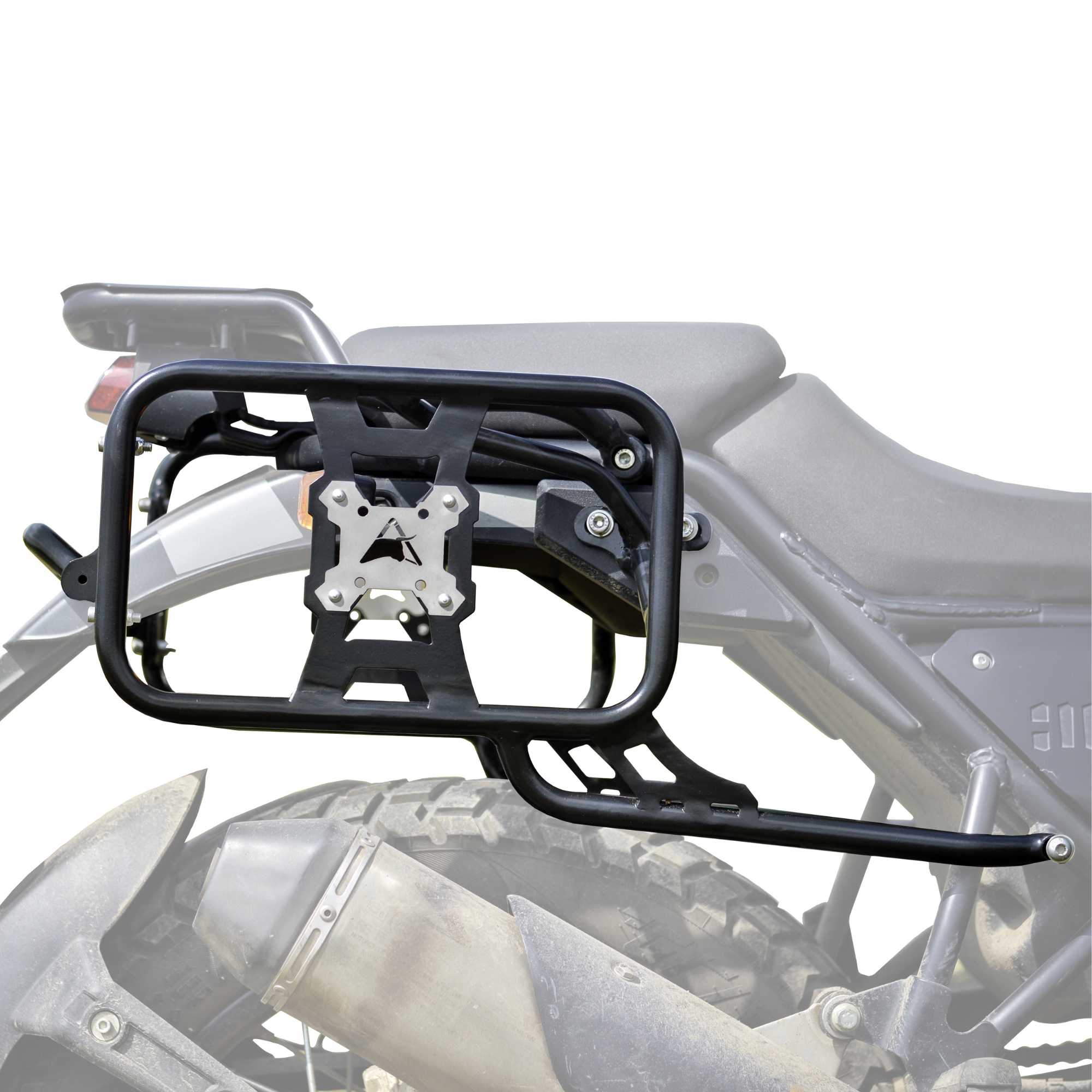 Pannier/Saddle Stay for Royal Enfield Himalayan 411 | Black | Auto Engina