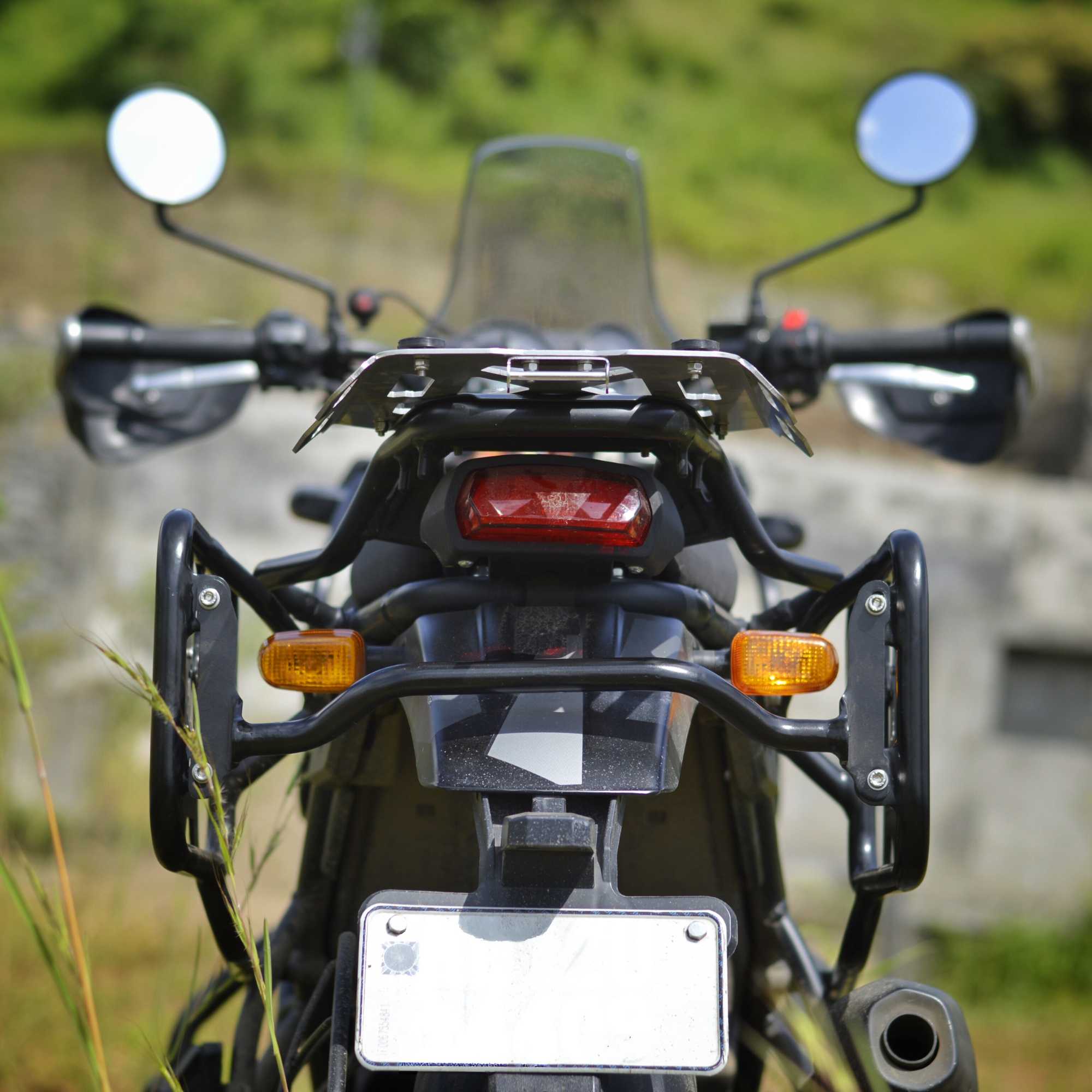 Pannier/Saddle Stay for Royal Enfield Himalayan 411 | Black | Auto Engina