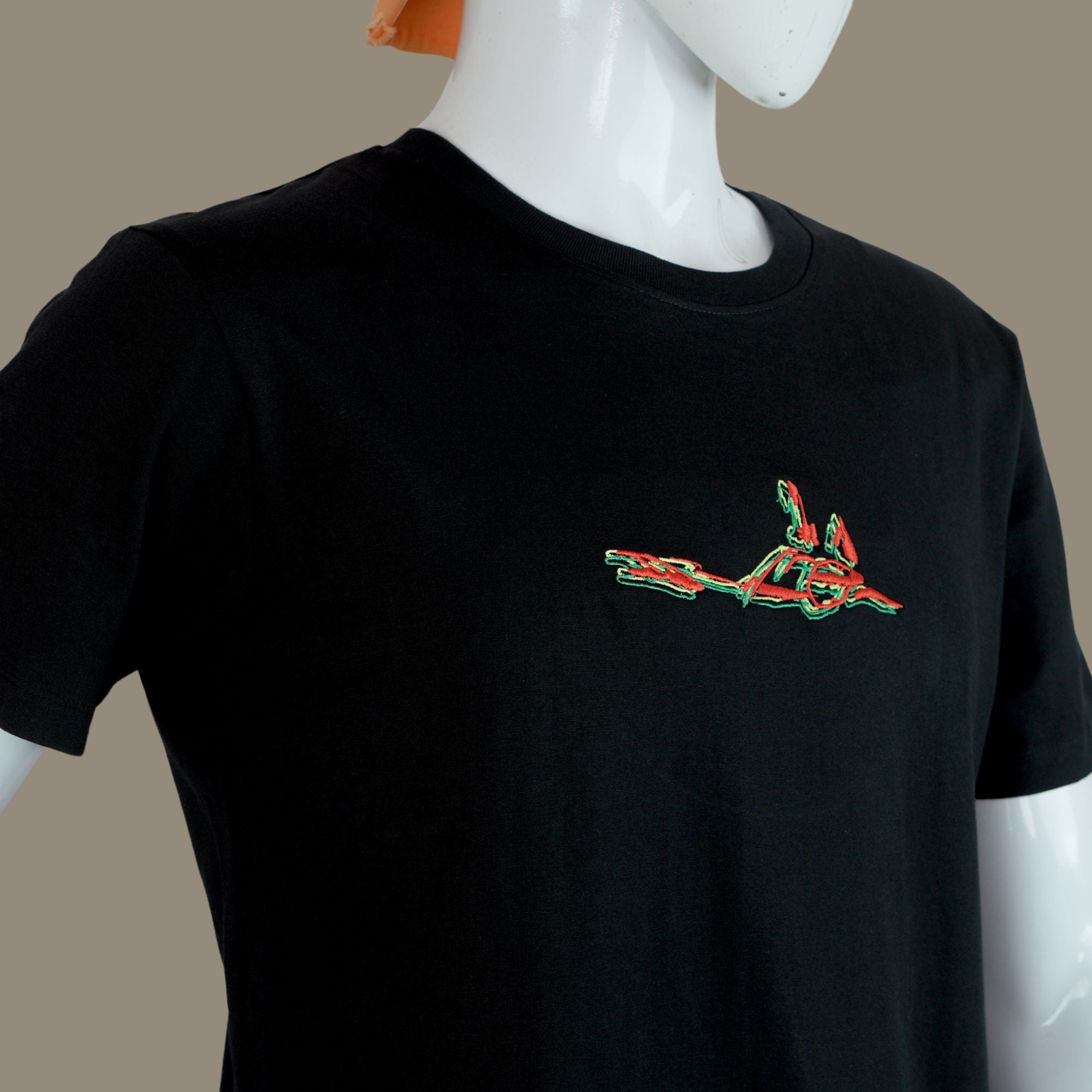 Himalayan 450 Silhouette Embroidered Riding T Shirt | Engina Lifestyle