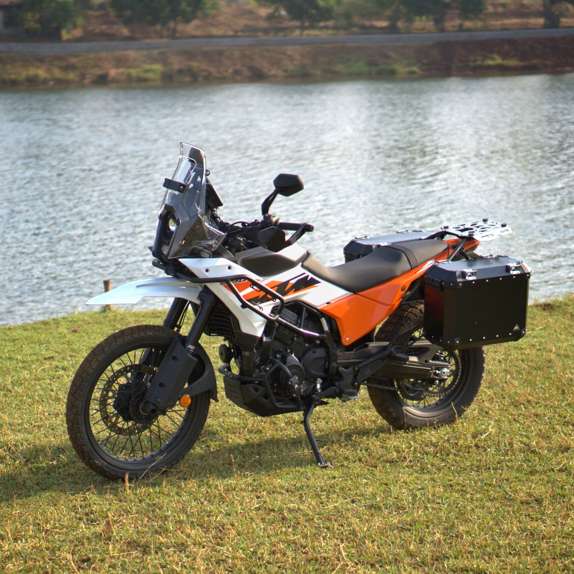 Aluminium Panniers- 72L for 2025 KTM 390 Adventure | Auto Engina