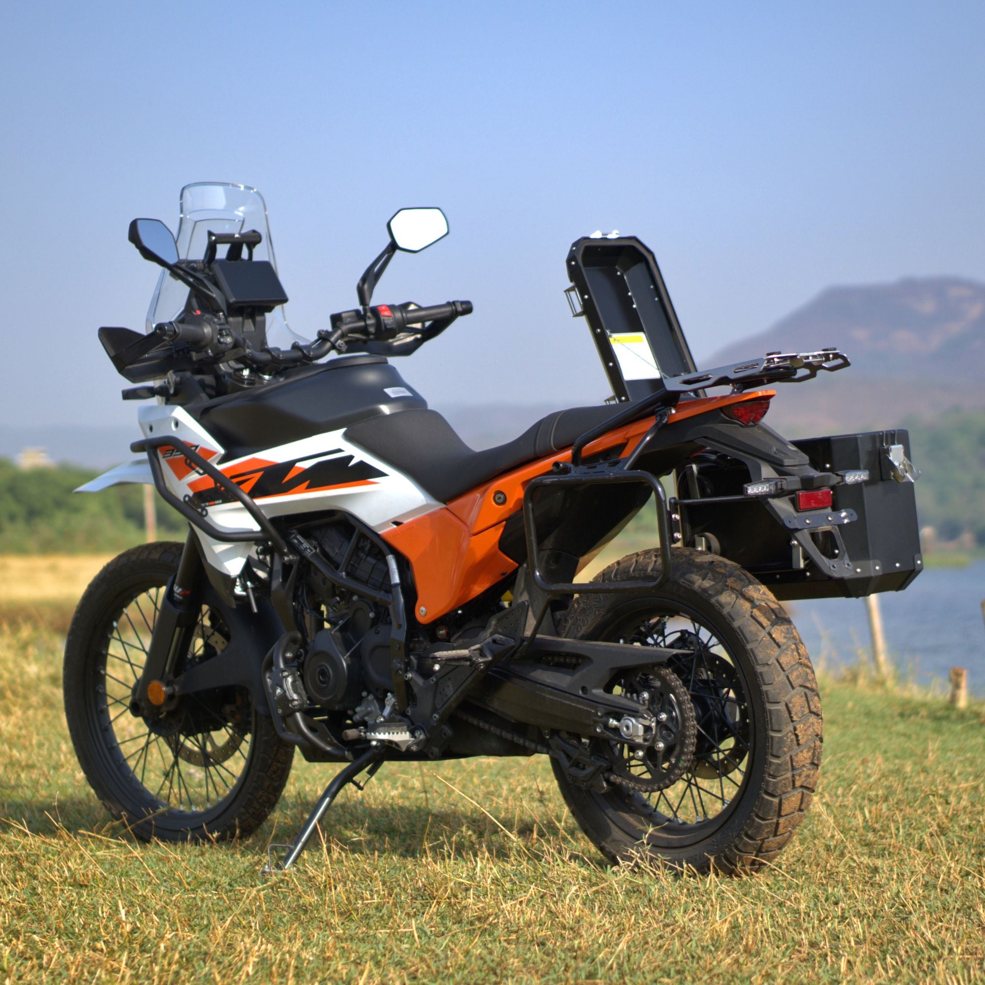 Aluminium Panniers- 72L for 2025 KTM 390 Adventure | Auto Engina