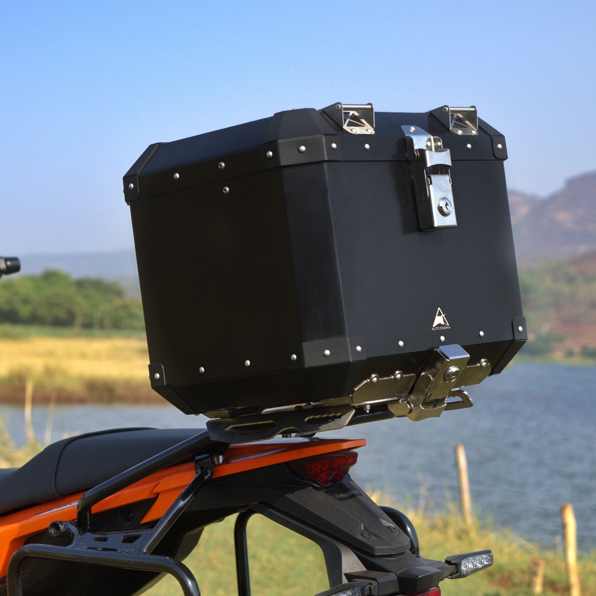 Aluminium Topbox- 42L for 2025 KTM 390 Adventure | Auto Engina