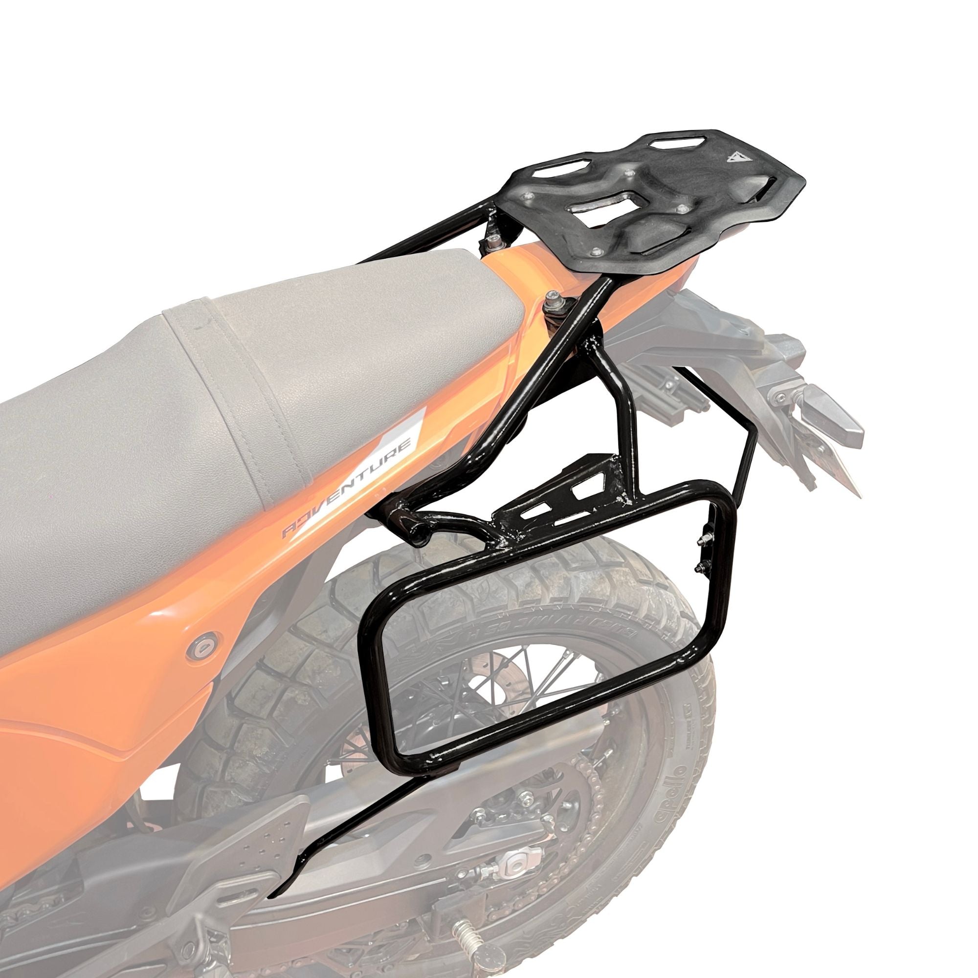 Pannier/Saddle Stay + Top Rack for 2025 KTM 390 Adventure X/S | Auto Engina