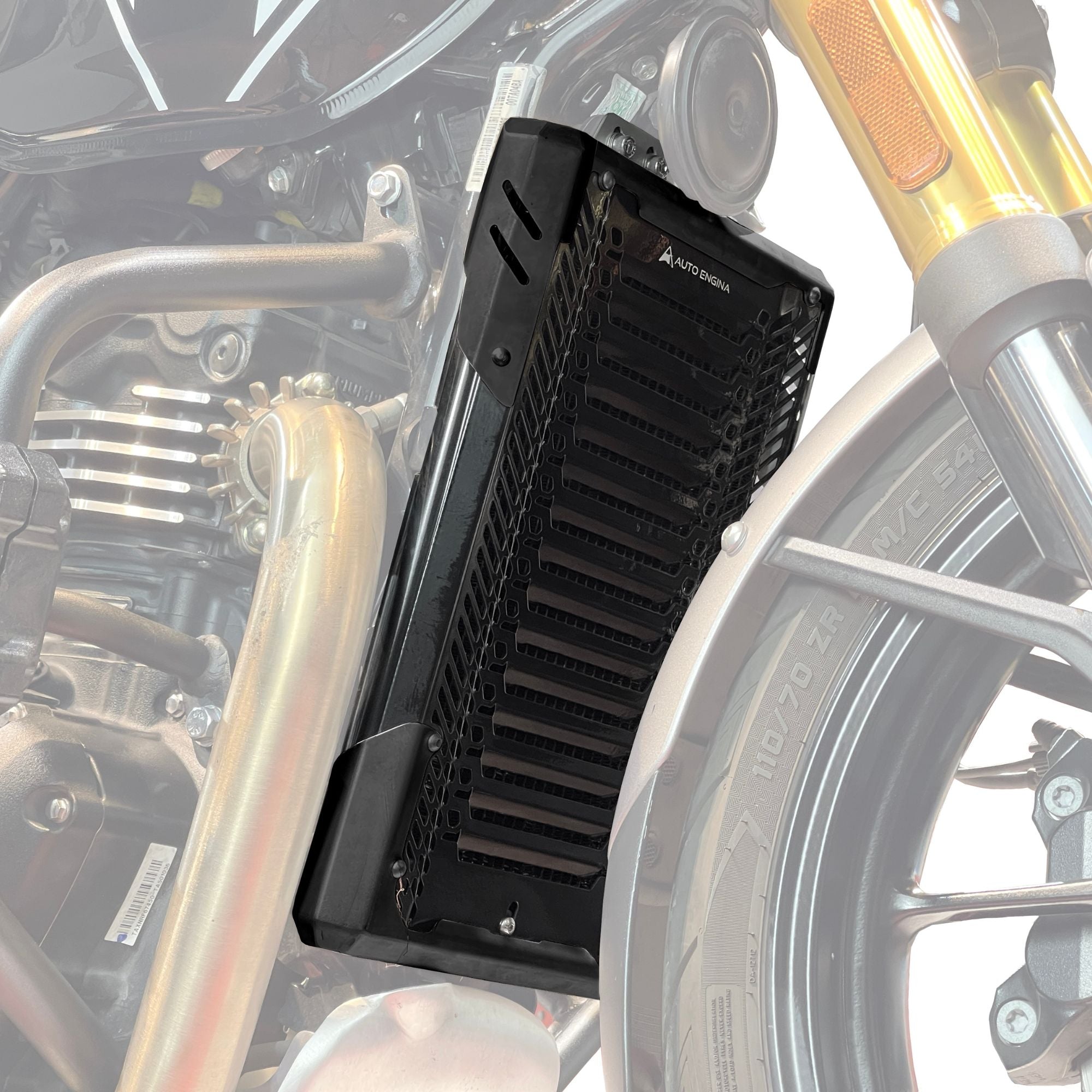 Radiator Guard for Triumph Speed 400 | Black| Auto Engina