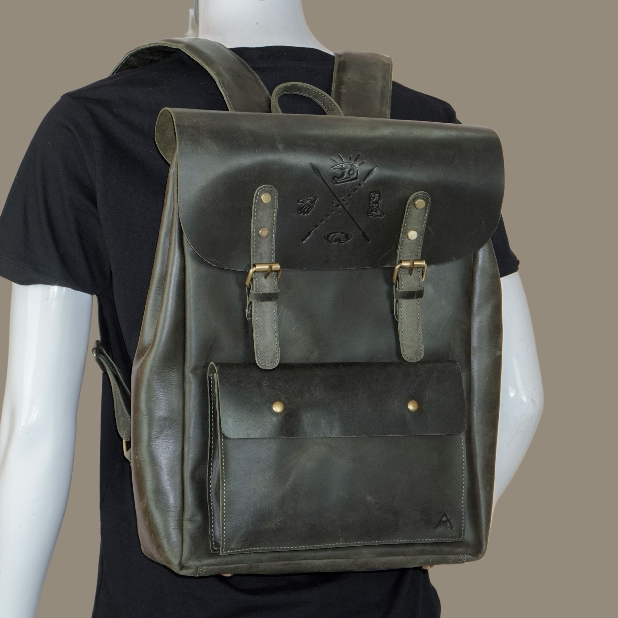 Ranger Leather Backpack for men