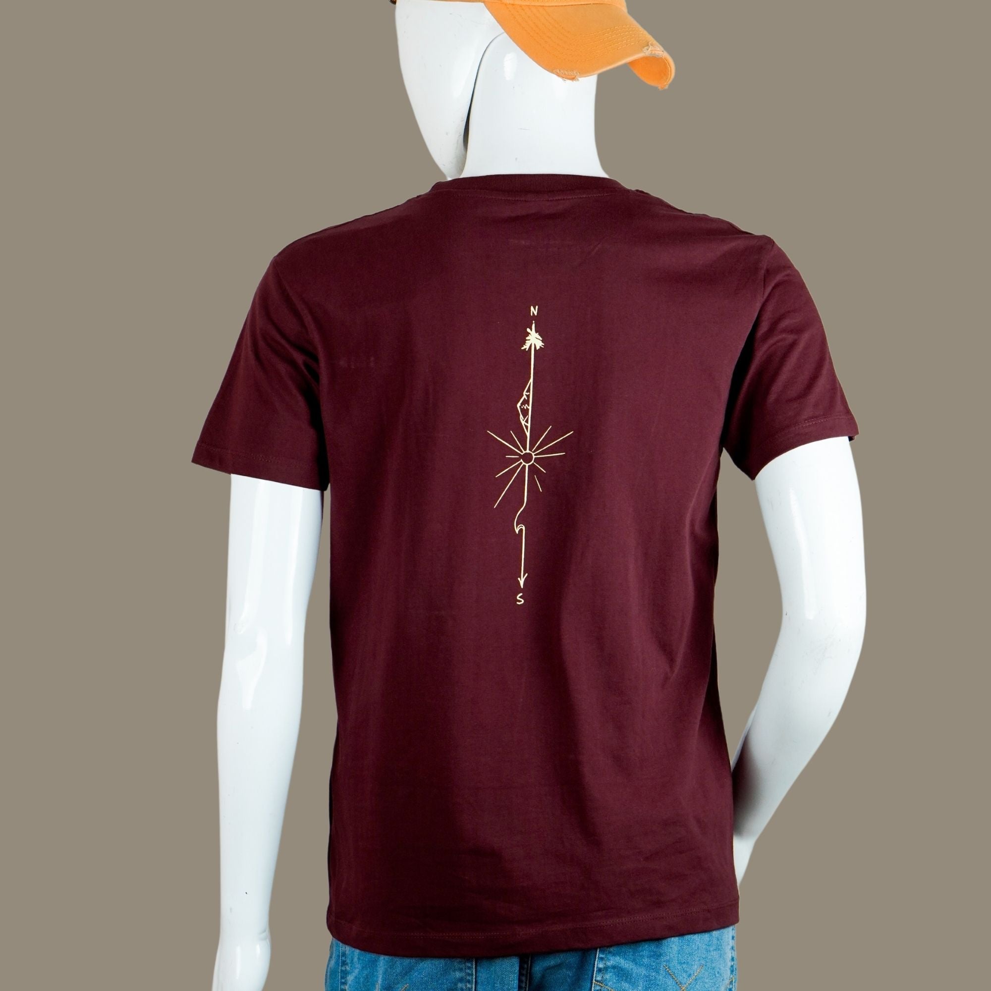 Ranges I Call Home Motorcycle T Shirt | Maroon | Engina Lifestyle