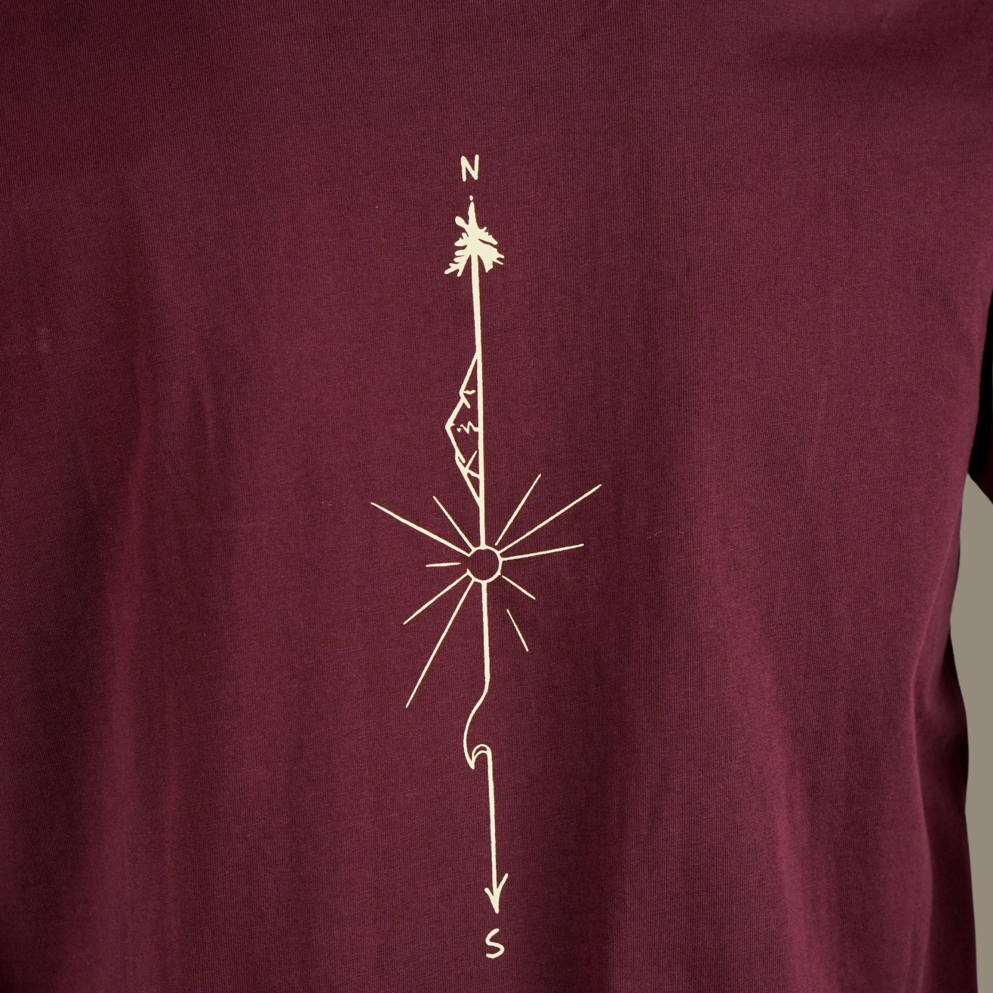 Ranges I Call Home Motorcycle T Shirt | Maroon | Engina Lifestyle