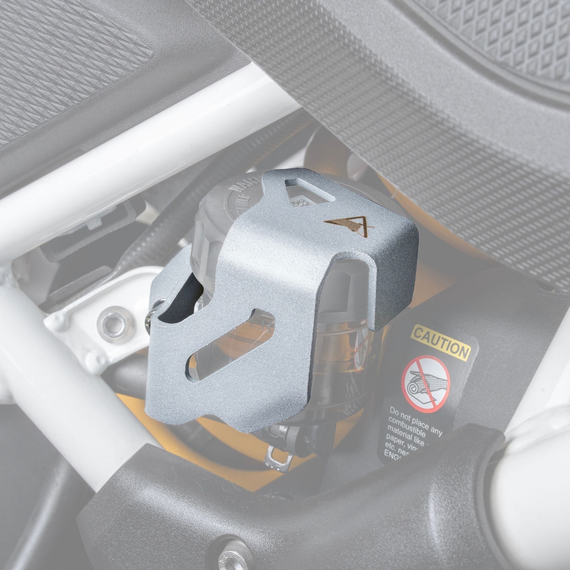 Rear Brake Oil Reservoir Cover for TVS Apache RTX 300 | Auto Engina