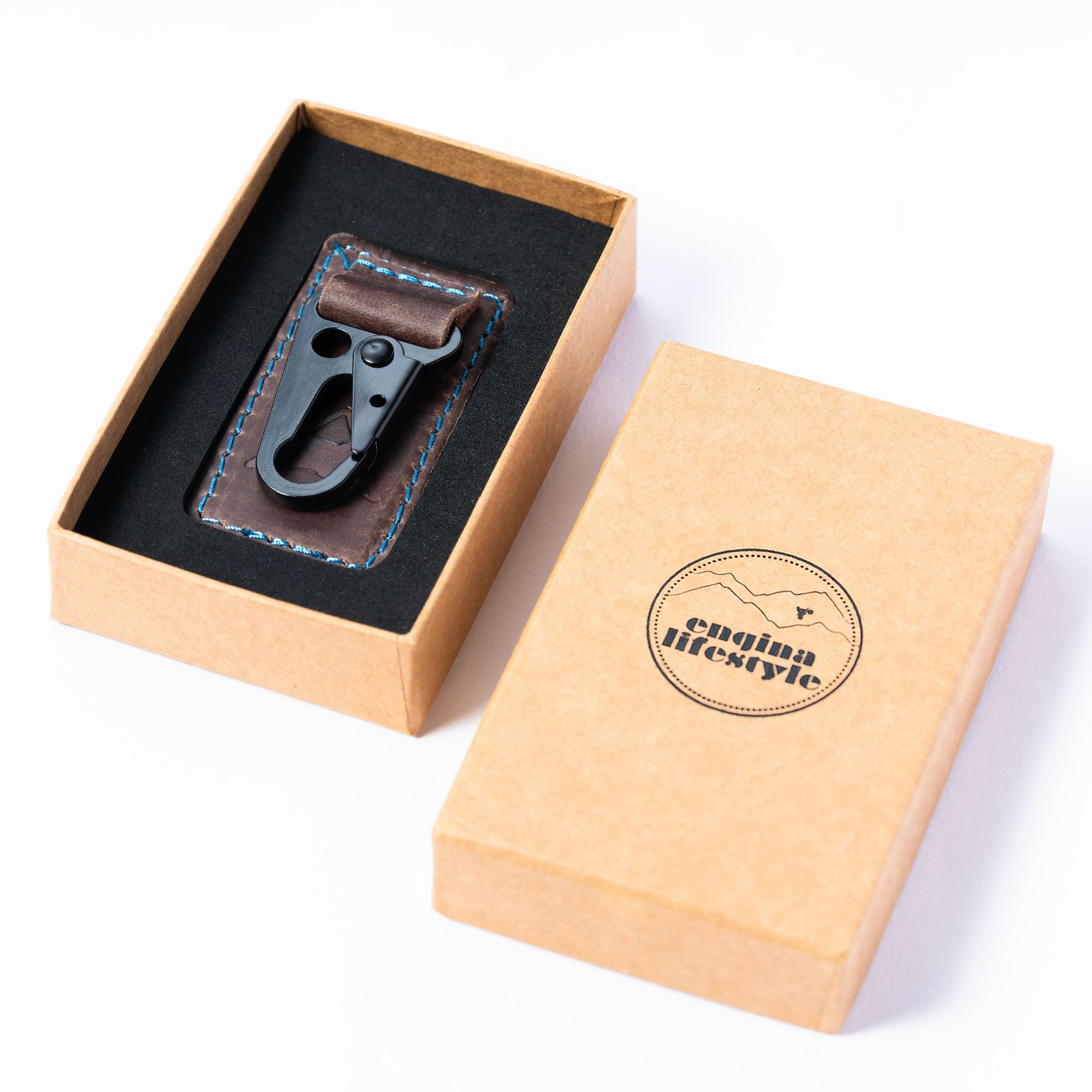 Rider's Clip Leather Key Chain Holder | Engina Lifestyle