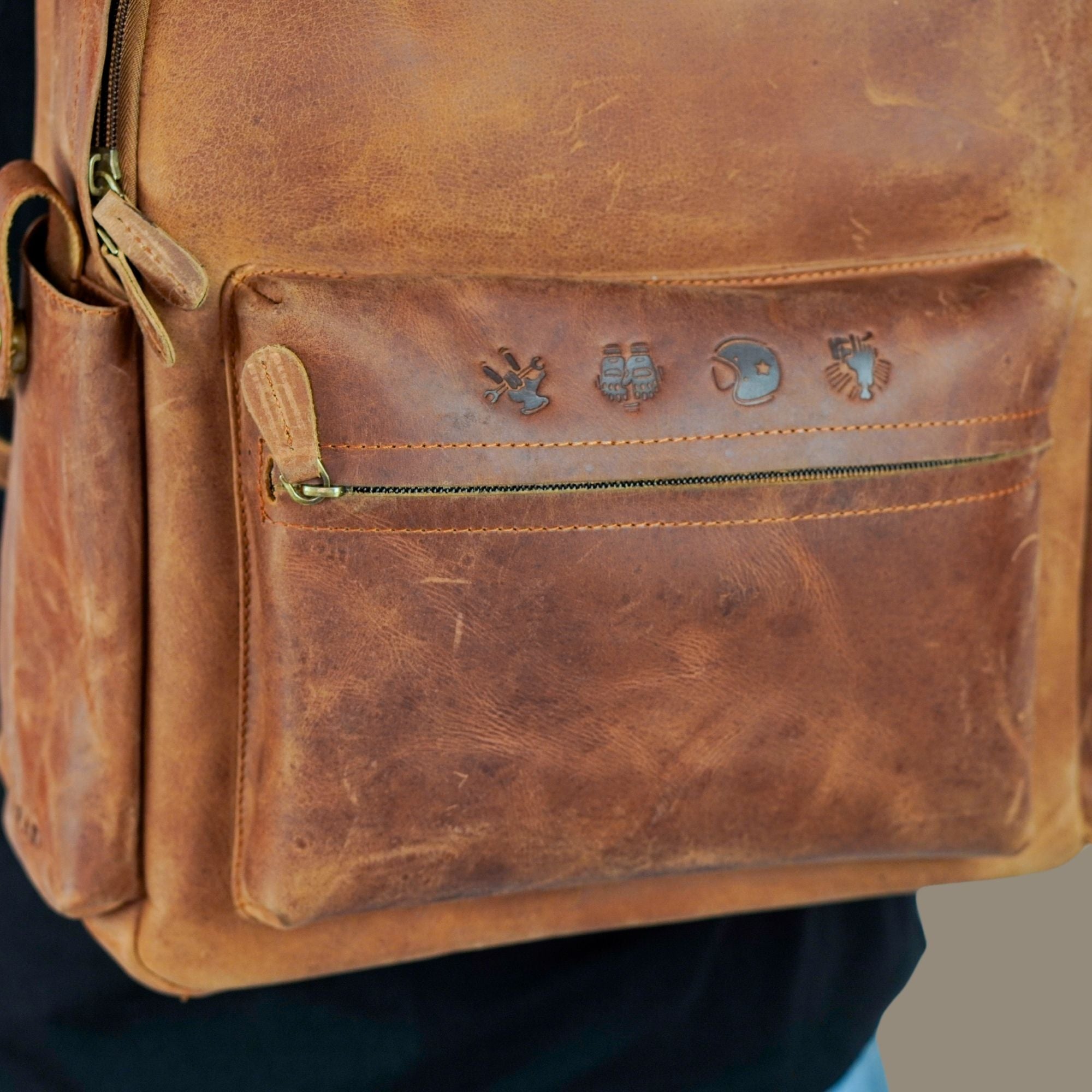 Leather Backpack