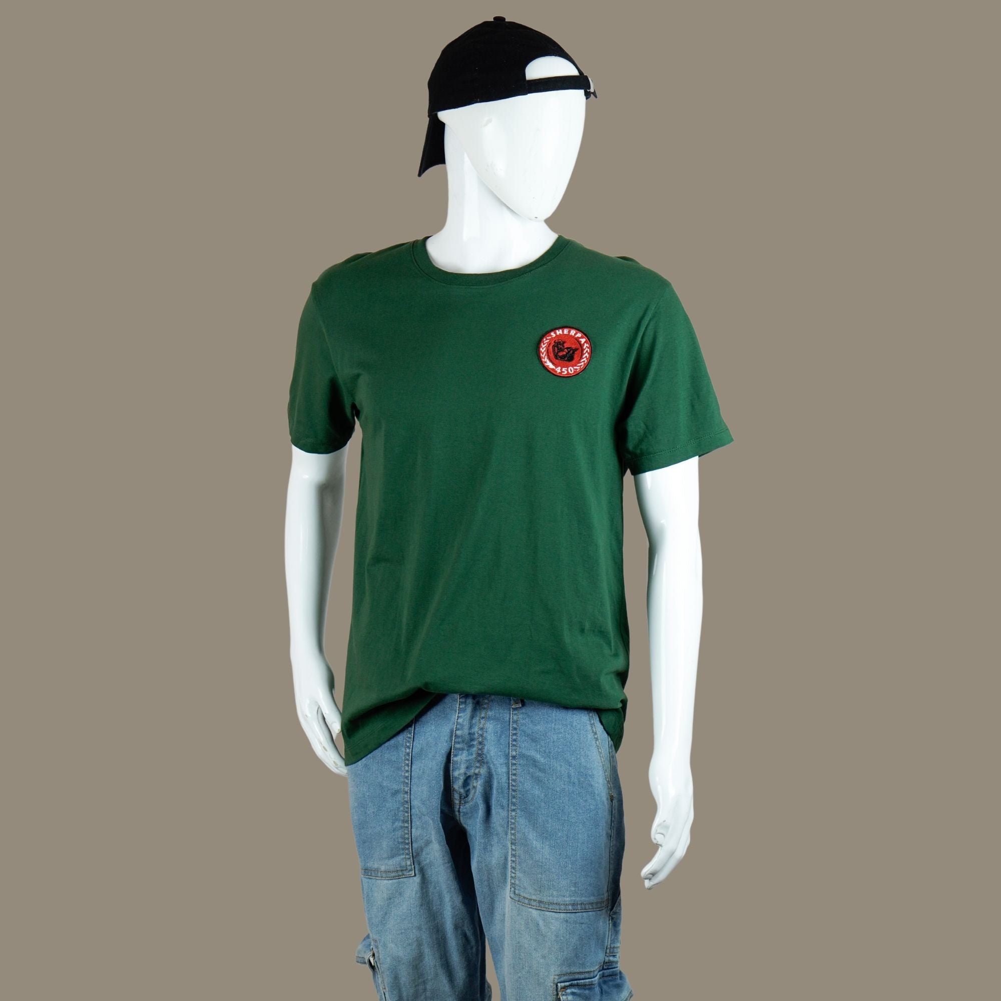 Sherpa Engine Bike Riding T Shirt | Green | Engina Lifestyle