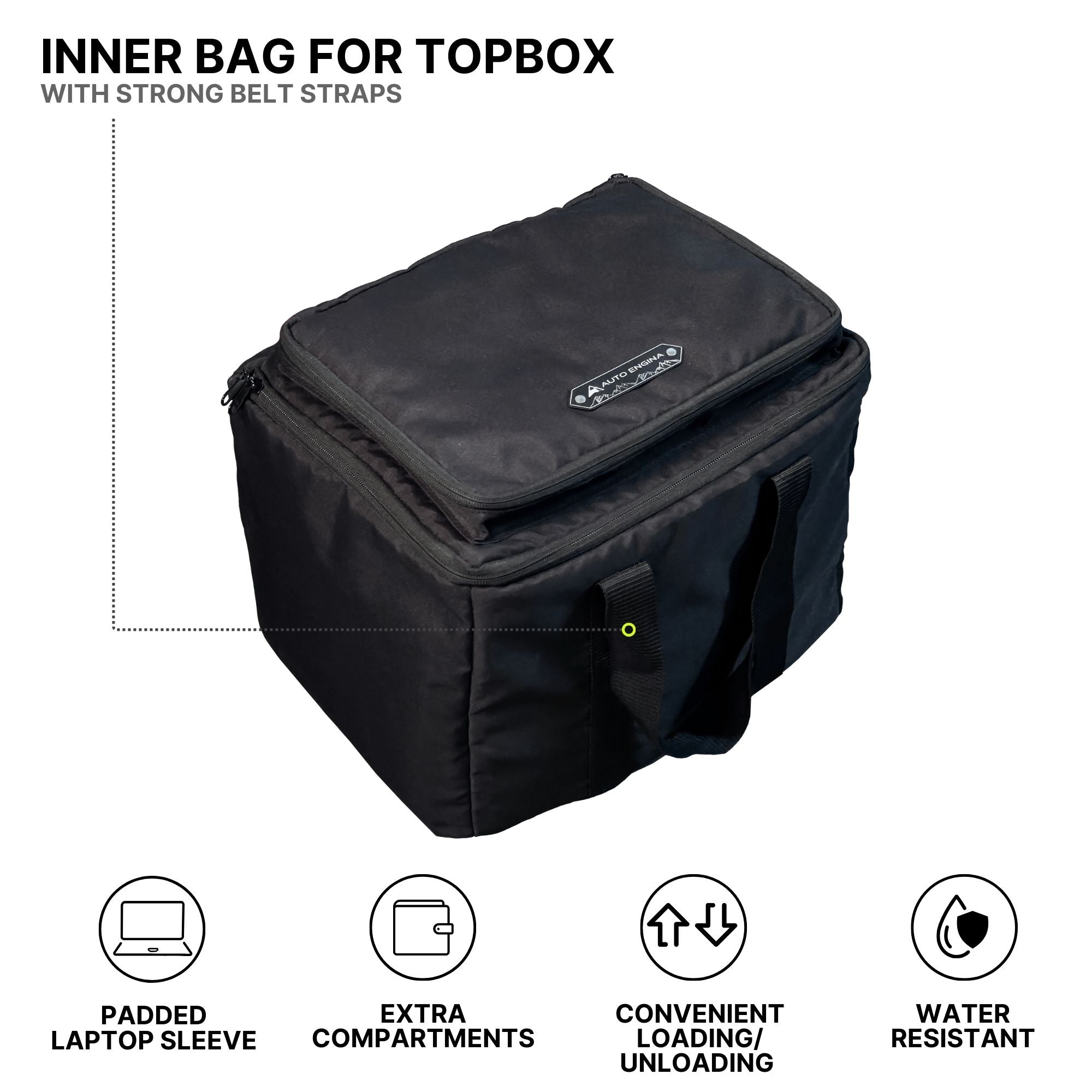 Aluminium Topbox for 2025 KTM 390 Adventure