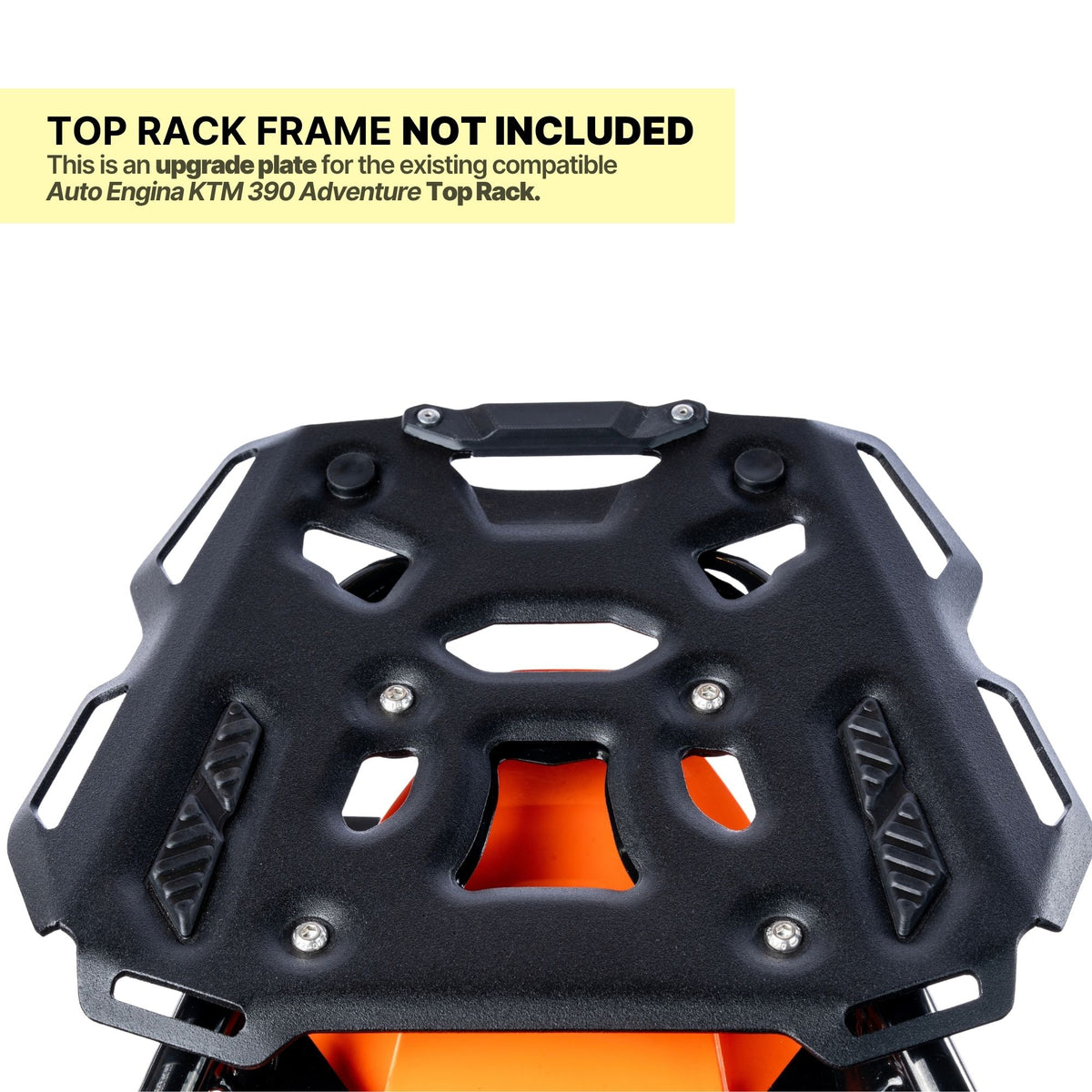 Tour Plus Rack Plate for 2025 KTM 390 Adventure R/X/S | Auto Engina