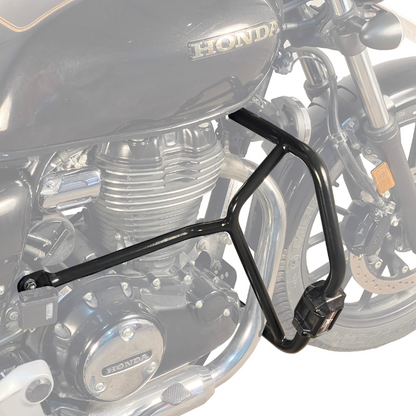 Crash/Leg Guard for Honda H'ness CB 350 | Black | Auto Engina