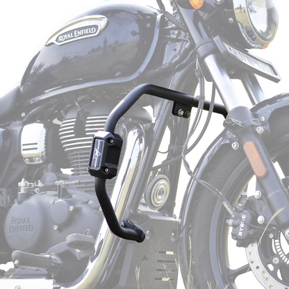 Crash/Leg Guard for Royal Enfield Meteor 350 | Black | Auto Engina