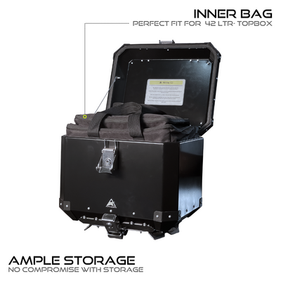 Aluminium Top Box 42L