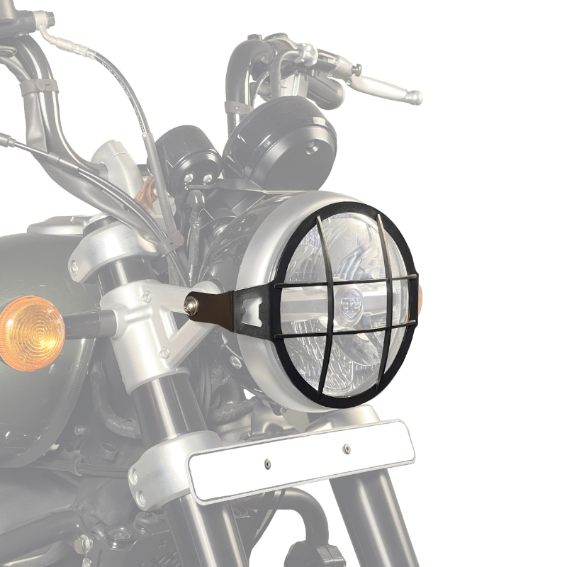 Headlight Grill for Royal Enfield Super Meteor 650 | Black | Auto Engina