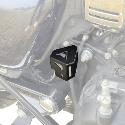 Rear Brake Oil Reservoir Cover for Royal Enfield Meteor 350 | Black | Auto Engina