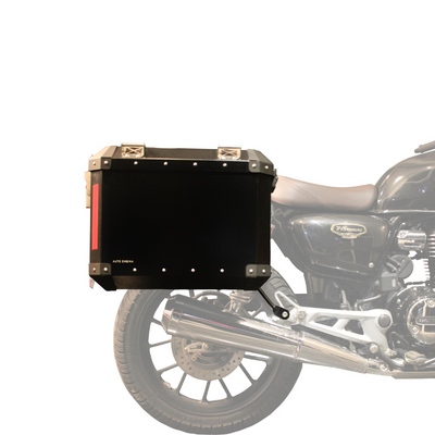 Aluminium Panniers for Honda H'ness CB 350 
