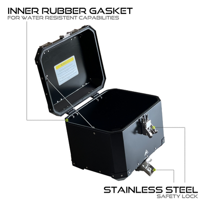 Aluminium Top Box 42L