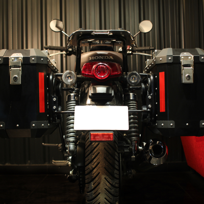 Honda H'ness CB 350 Adv Panniers