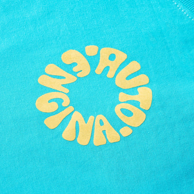 Beige Oil In The Blood Bike Riding T Shirt | Sky Blue | Engina Lifestyle