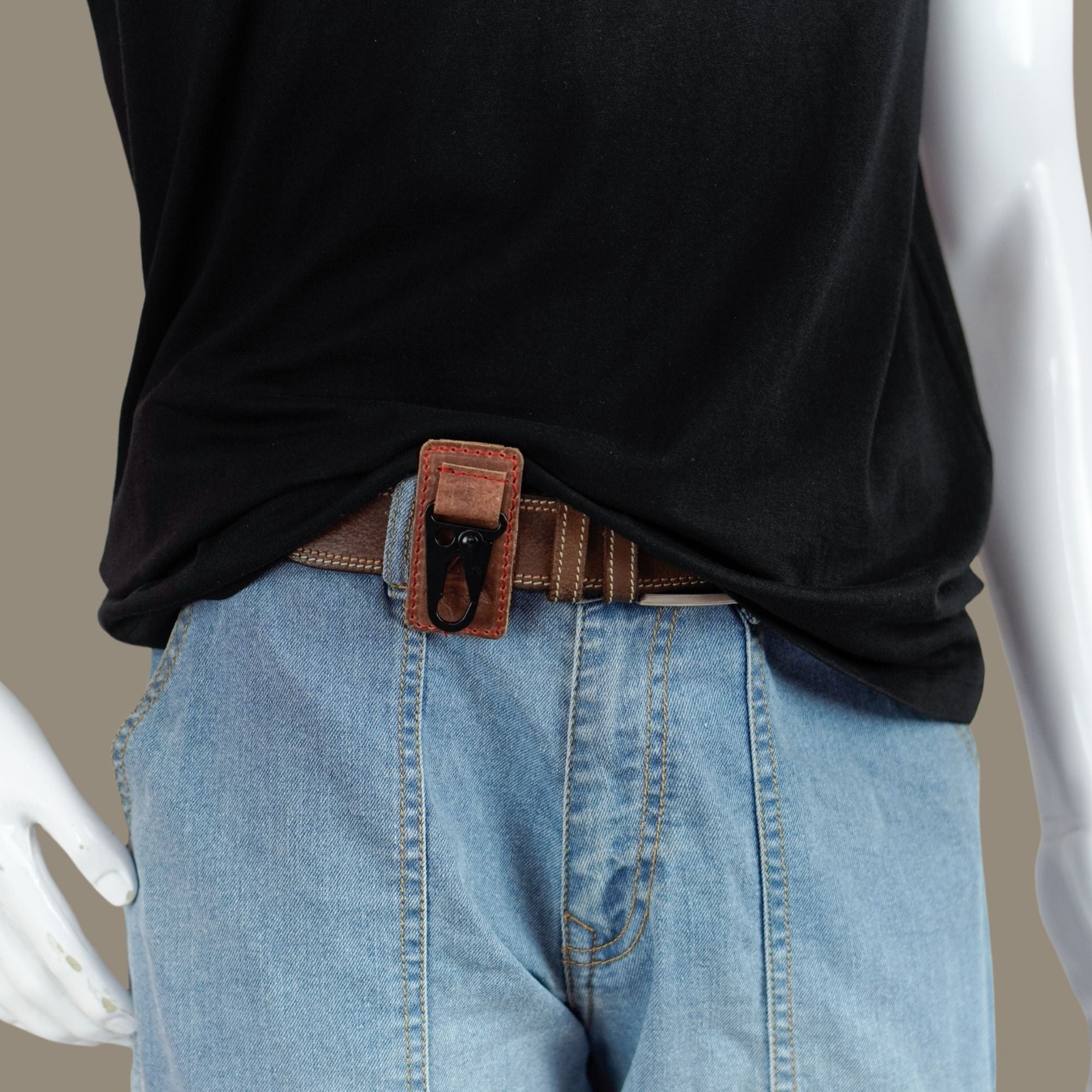 Rider's Clip Leather Key Chain Holder | Engina Lifestyle