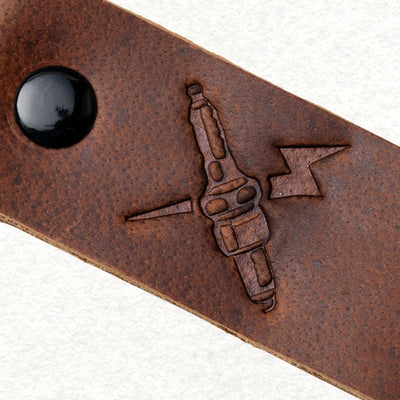Moto Loop Leather Keychain for Bike | Engina Lifestyle