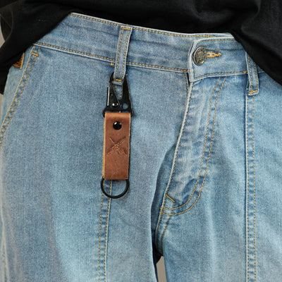 Moto Loop Leather Keychain for Bike | Engina Lifestyle
