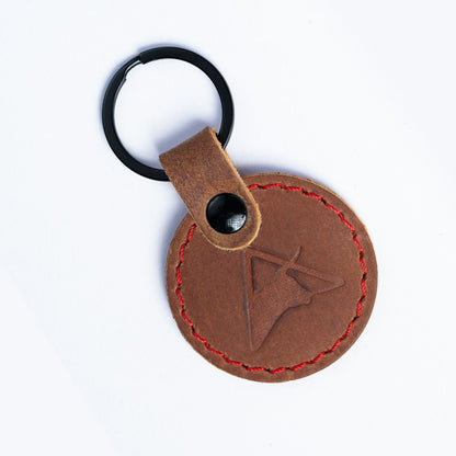 Moto Seal Leather Keychain for Bike | Engina Lifestyle