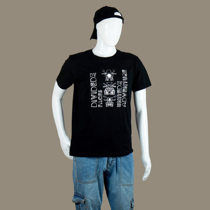 Adventure Faces T-shirt | Black | Engina Lifestyle