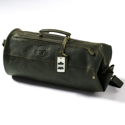 Barrel Leather Duffel Bag