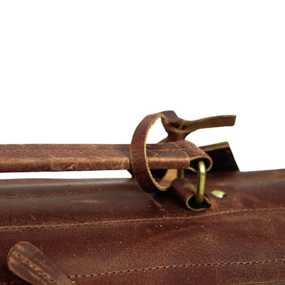 Leather Duffel Bag 