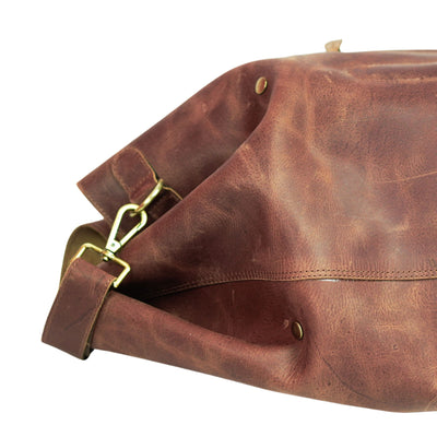 Leather Duffel Bag 