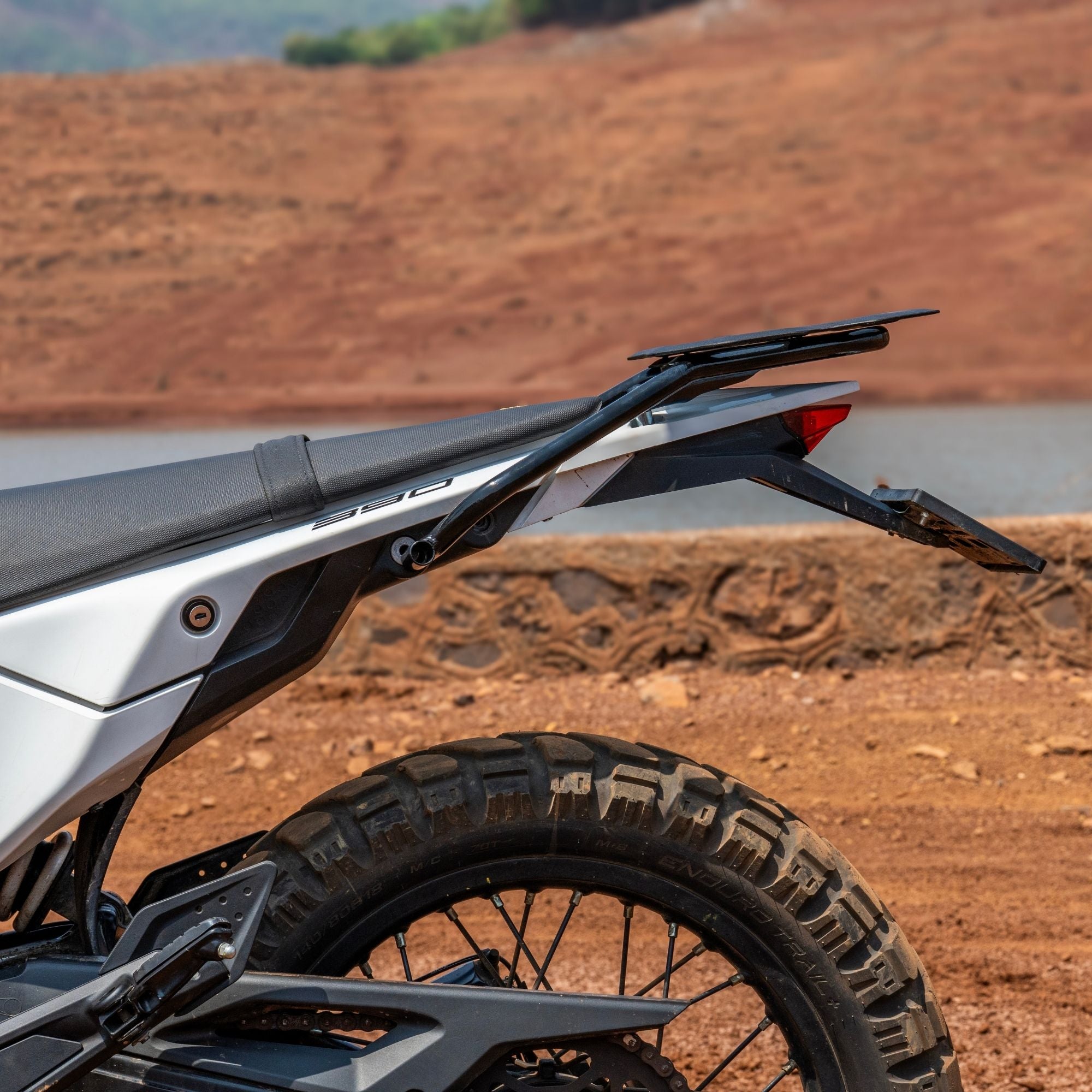 KTM 390 Enduro R Top Rack & Rack Plate