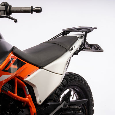 KTM 390 Enduro R Top Rack & Rack Plate