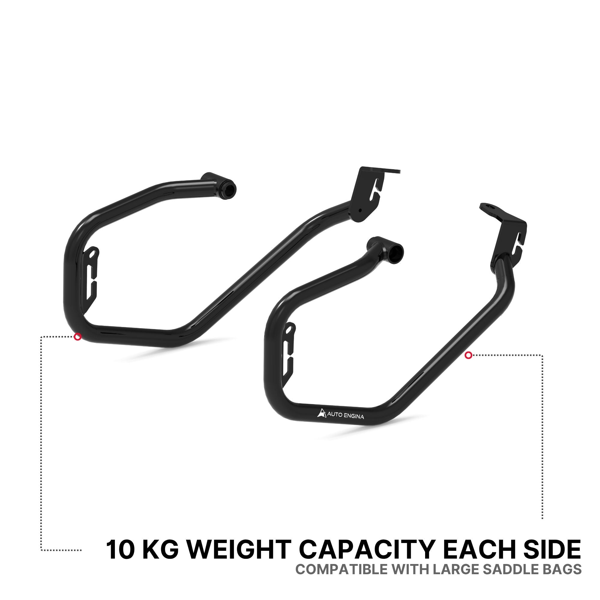 KTM 390 Enduro R Saddle Stay & Top Rack